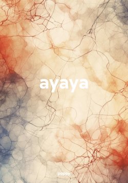Книга "ayaya" – poppy, 2024