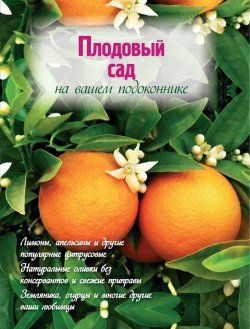 Книга "Плодовый сад на вашем подоконнике" {Цветы в саду и на окне} – Наталья Власова, 2012