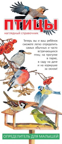 Книга "Птицы. Наглядный справочник. Определитель для малышей" – , 2013