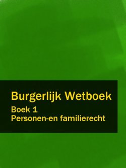Книга "Burgerlijk Wetboek boek 1" – Nederland