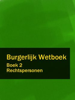 Книга "Burgerlijk Wetboek boek 2" – Nederland