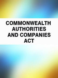 Книга "Commonwealth Authorities and Companies Act" – Australia