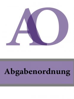 Книга "Abgabenordnung – AO" – Deutschland