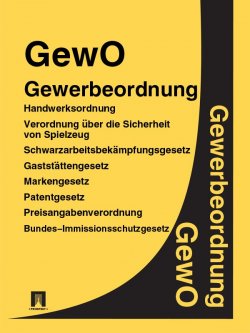 Книга "Gewerbeordnung – GewO" – Deutschland