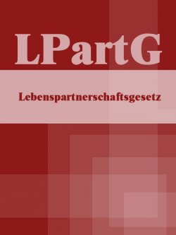 Книга "Lebenspartnerschaftsgesetz – LPartG" – Deutschland