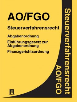 Книга "Steuerverfahrensrecht – AO/FGO" – Deutschland