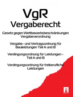 Книга "Vergaberecht – VgR" – Deutschland