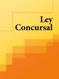 Книга "Ley Concursal" – Espana