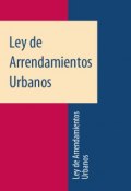 Ley de Arrendamientos Urbanos (Espana)