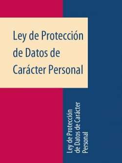 Книга "Ley de Protección de Datos de Carácter Personal" – Espana