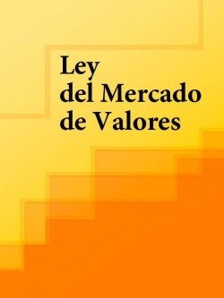 Книга "Ley del Mercado de Valores" – Espana