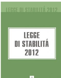 Книга "Legge di stabilità 2012" – Italia