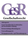 Gesellschaftsrecht – GesR (Deutschland)