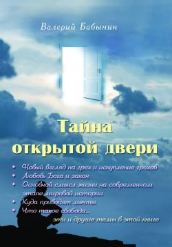 Книга "Тайна открытой двери" – Валерий Бабынин, 2016
