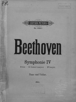 Книга "Symphonie № 4. B-dur" – Людвиг ван Бетховен