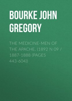 Книга "The Medicine-Men of the Apache. (1892 N 09 / 1887-1888 (pages 443-604))" – John Bourke