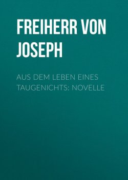 Книга "Aus dem Leben eines Taugenichts: Novelle" – Joseph Eichendorff