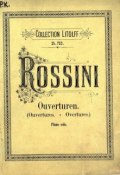 Ouvertures Choisies pour Piano a 2 ms. de G. Rossini ()