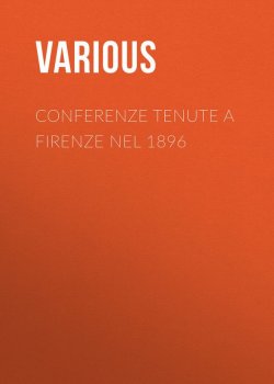 Книга "Conferenze tenute a Firenze nel 1896" – Various