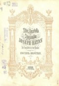Trios, Quartette und Symphonien von Ioseph Haydn ()