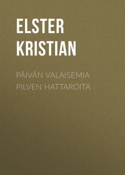 Книга "Päivän valaisemia pilven hattaroita" – Kristian Elster