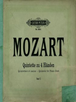 Книга "Quintette" – Вольфганг Амадей Моцарт