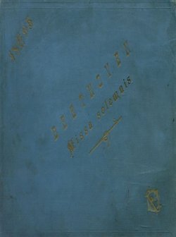 Книга "Missa solemnis" – Людвиг ван Бетховен