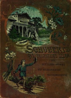 Книга "Schubert 91 beliebteste Lieder fur mittlere Stimme mit erleichterter u. den Vortrag untestutzender Klavierbegleitung" – 