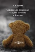 Социально-правовая защита детства в России (Александр Пронин, 2014)