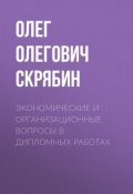 Экономические и организационные вопросы в дипломных работах (Олег Олегович Скрябин, 2012)