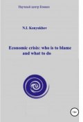 Economic crisis: who is to blame and what to do (Николай Конюхов, 2018)