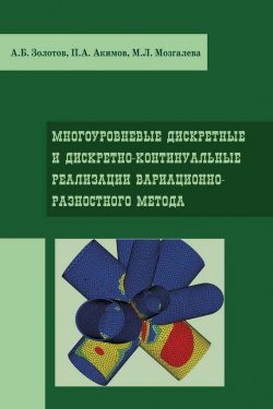 Книга "Многоуровневые дискретные и дискретно-континуальные реализации вариационно-разносного метода" – А. Б. Золотов, 2013