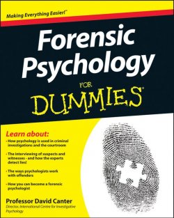 Книга "Forensic Psychology For Dummies" – 