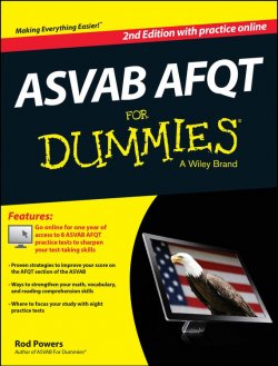 Книга "ASVAB AFQT For Dummies, with Online Practice Tests" – 