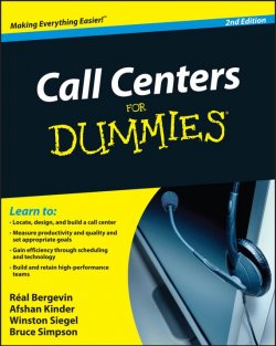 Книга "Call Centers For Dummies" – 