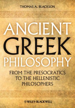 Книга "Ancient Greek Philosophy. From the Presocratics to the Hellenistic Philosophers" – 