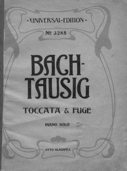 Книга "Toccata und Fuge" – Иоганн Себастьян Бах