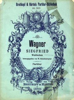 Книга "Siegfried" – Рихард Вагнер