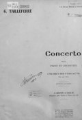 Concerto pour Piano et Orchestre ()