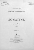 Sonatine pour Piano ()