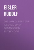 Das Wirken der Seele: Ideen zu einer organischen Psychologie (Rudolf Eisler)