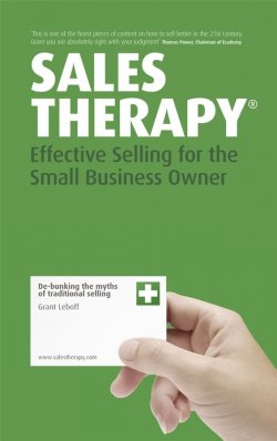 Книга "Sales Therapy. Effective Selling for the Small Business Owner" – 
