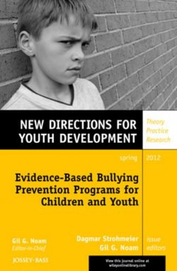 Книга "Evidence-Based Bullying Prevention Programs for Children and Youth. New Directions for Youth Development, Number 133" – 
