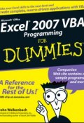Excel 2007 VBA Programming For Dummies ()