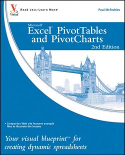Книга "Excel PivotTables and PivotCharts. Your visual blueprint for creating dynamic spreadsheets" – 