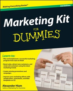 Книга "Marketing Kit for Dummies" – 