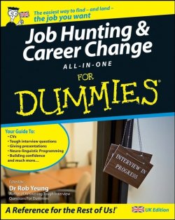 Книга "Job Hunting and Career Change All-In-One For Dummies" – 
