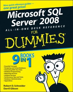 Книга "Microsoft SQL Server 2008 All-in-One Desk Reference For Dummies" – 