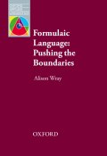 Книга "Formulaic Language" (Alison Wray, 2013)