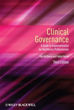 Книга "Clinical Governance. A Guide to Implementation for Healthcare Professionals" – 